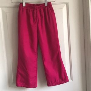 Girls snow pants.  Size 4.